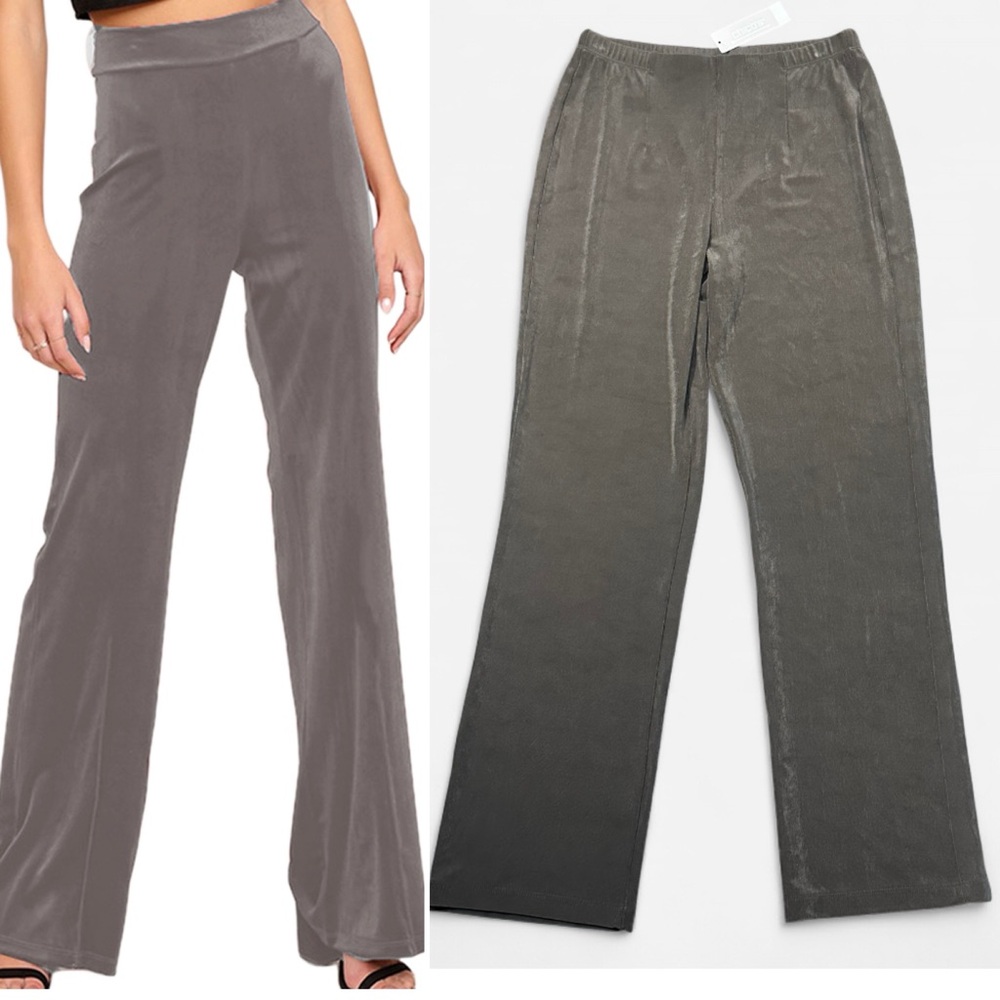 Chico's Chic deep taupe Wide Leg Pants 4